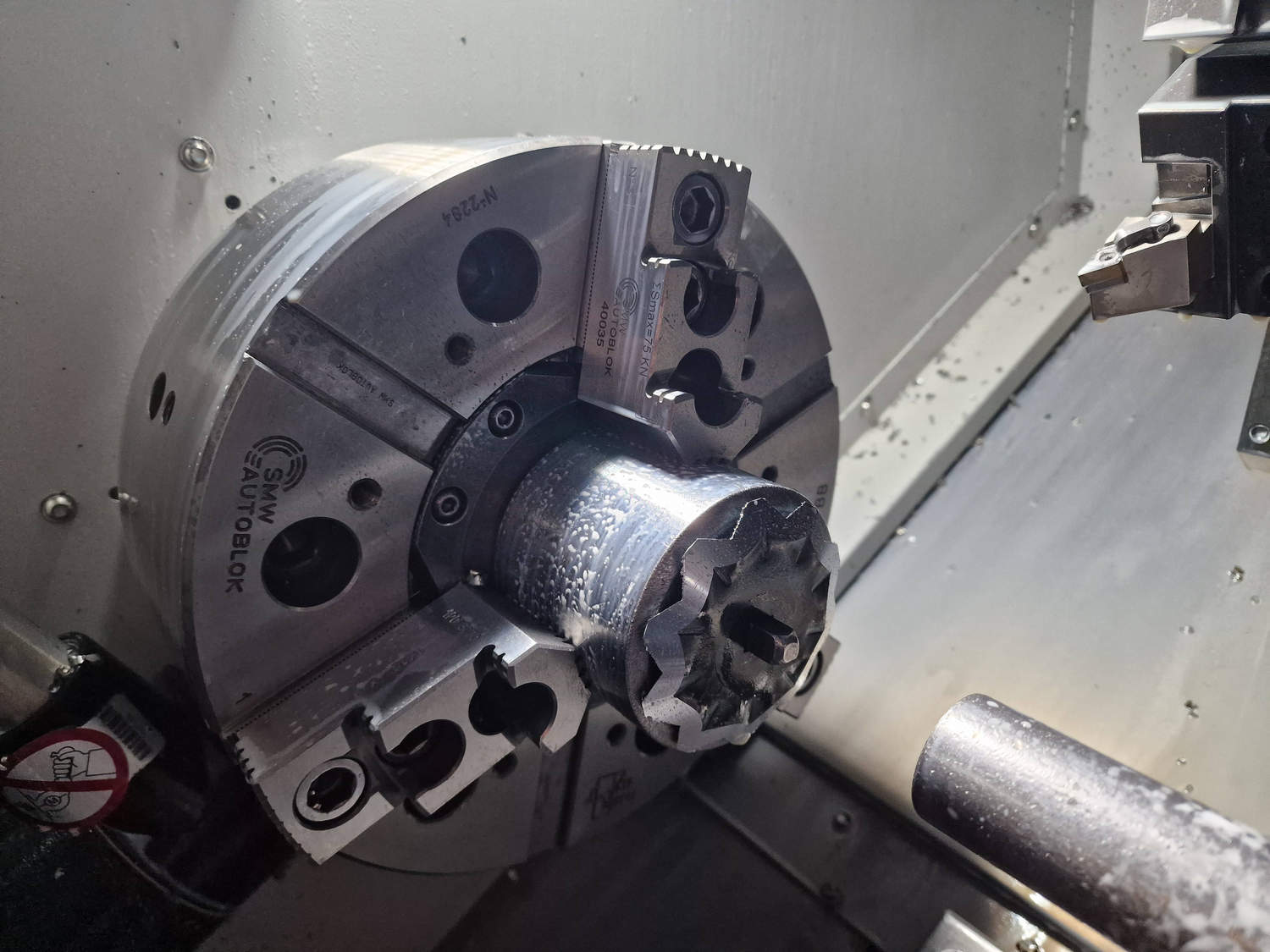 Vista interna CNC